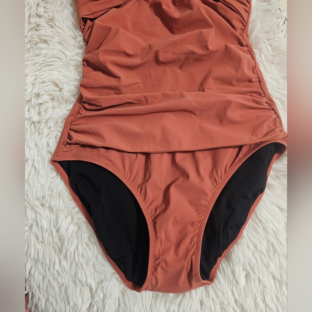 Gottex Terracotta One-Piece Swimsuit - Picture 2 of 6